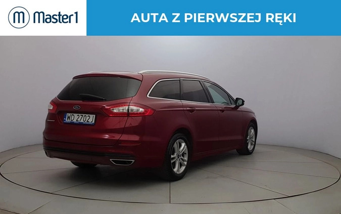 Ford Mondeo cena 59850 przebieg: 136362, rok produkcji 2017 z Mysłowice małe 191